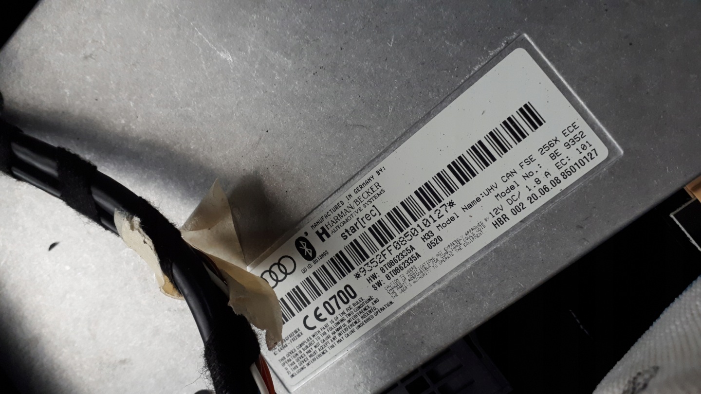 A4 B8 MODULO BLUETOOTH 8T0862335A A5 Q5