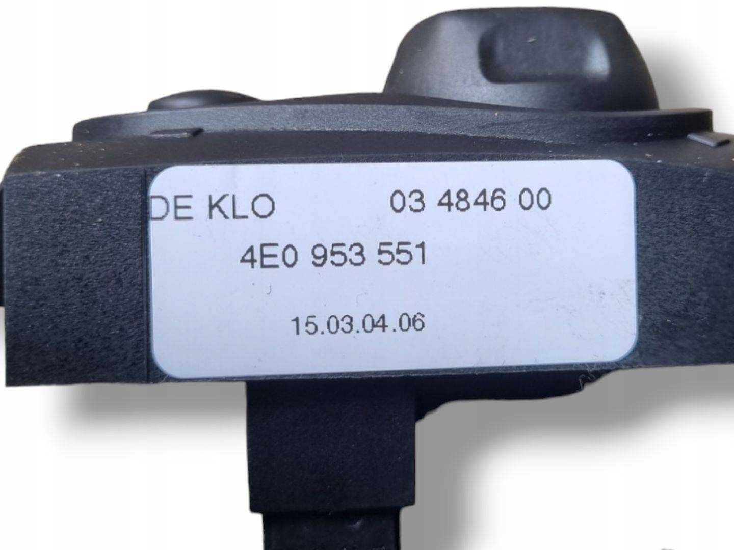 Commodo essuie glace Audi A8 D3 2004 4E0953549