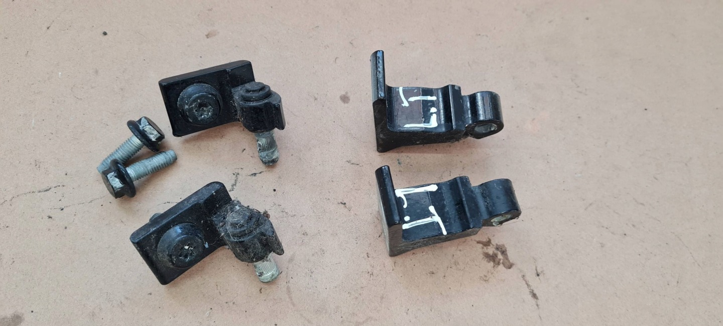 Q5 8R SQ5 hinge hinges door left left rear part LY9B KOMPLET