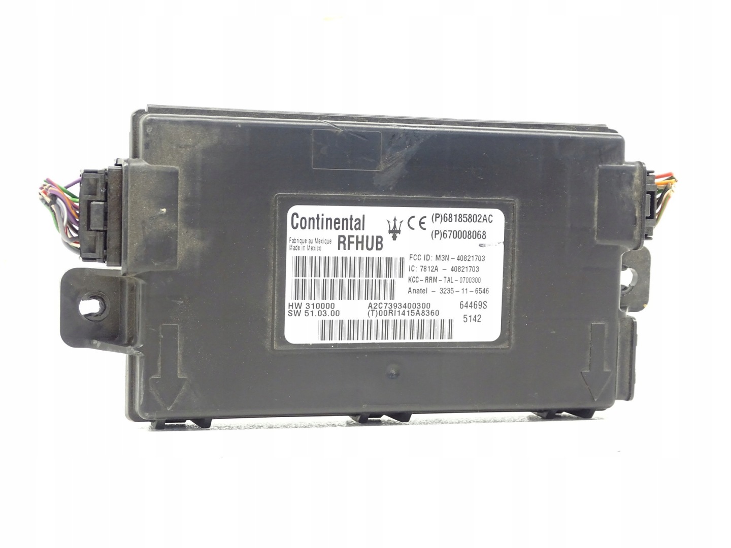 module control unit KOMFORTU MASERATI GHIBLI 670008068