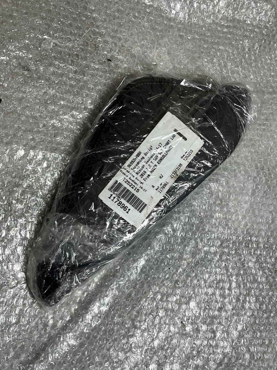 Montaggio dekorow interna Nissan Qashqai 96992HV00A