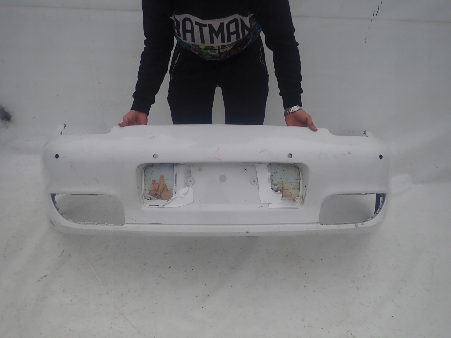 PORSCHE 911 997 06-09 bumper rear part rear PDC