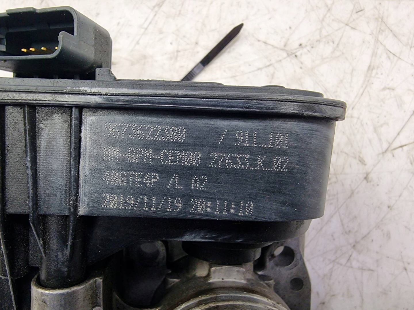 Valvola a farfalla 9673622380 OPEL CORSA F