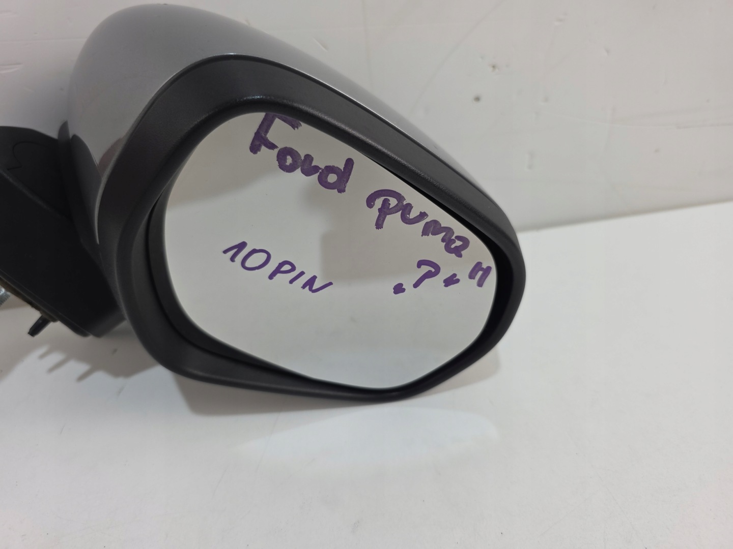 mirror right FORD PUMA II MK2 10 PIN LED SOLAR SILVER