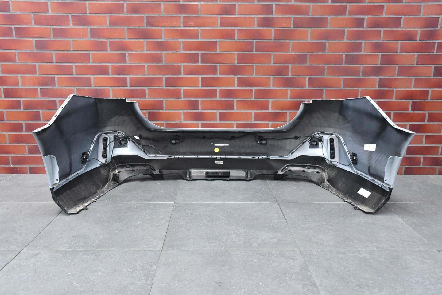 bumper rear part rear BMW 5 G60 m-packet C4P BROOKLYN GRAU