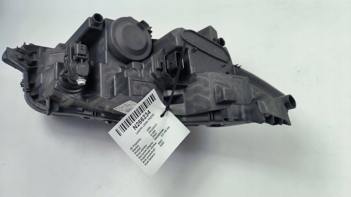 light left front LED EU 9833036380 PEUGEOT E-208