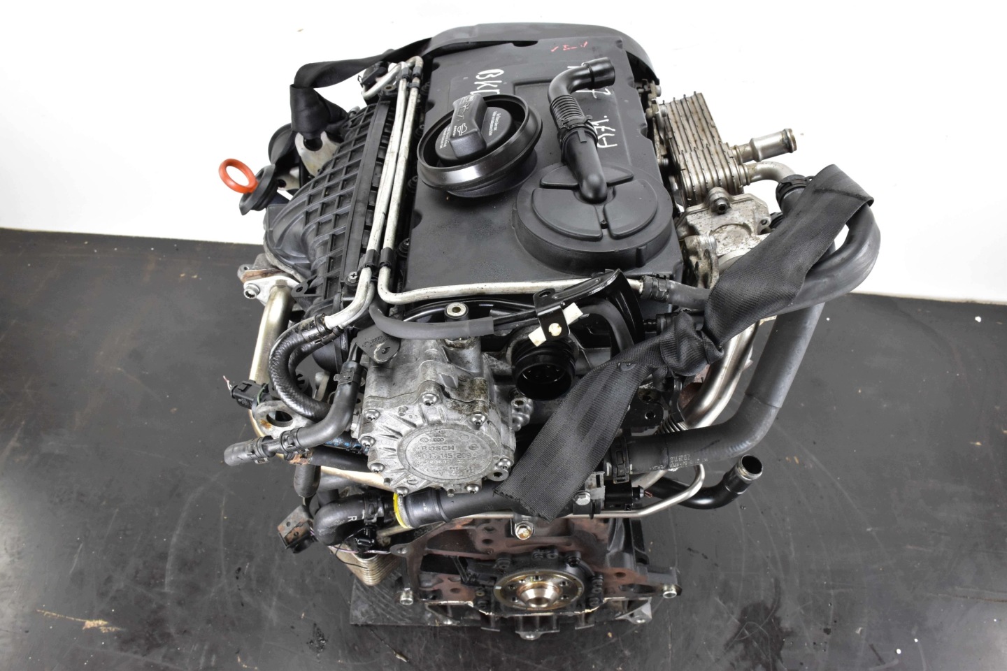 engine TOURAN AUDI A3 8P TOLEDO III GOLF V 2.0 TDI 140KM BKD @ KOMPRESJA @