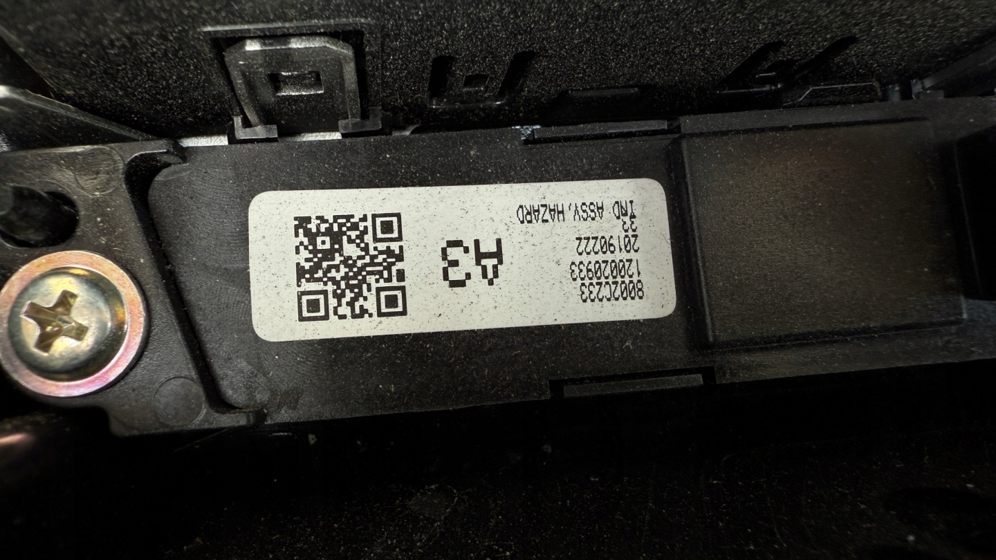 MITSUBISHI ECLIPSE CROSS 17R+ PANEL air conditioning devices switch of warning lights KA25/016XX