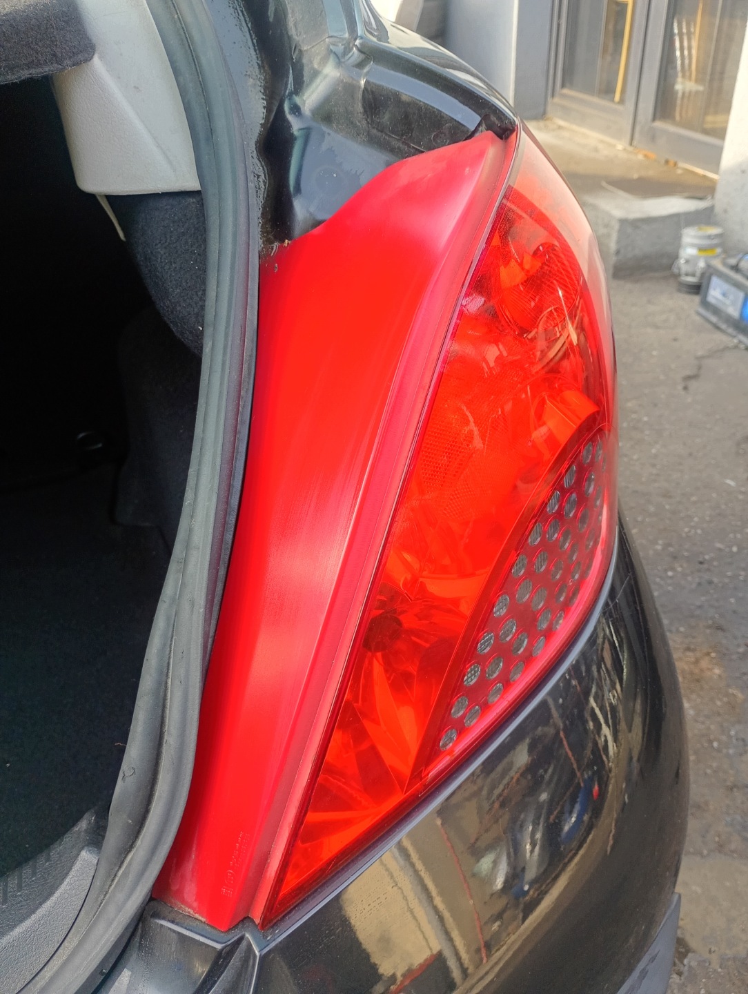light right rear rear part Peugeot 207 06-13