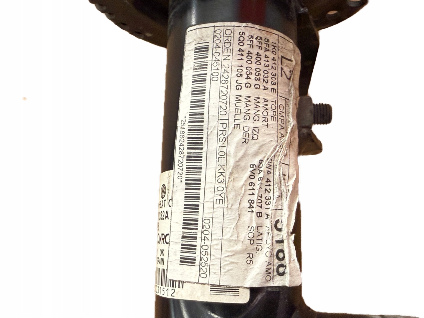 SEAT CUPRA LEON IV sususpension shock absorber swing left front 5WA407257B
