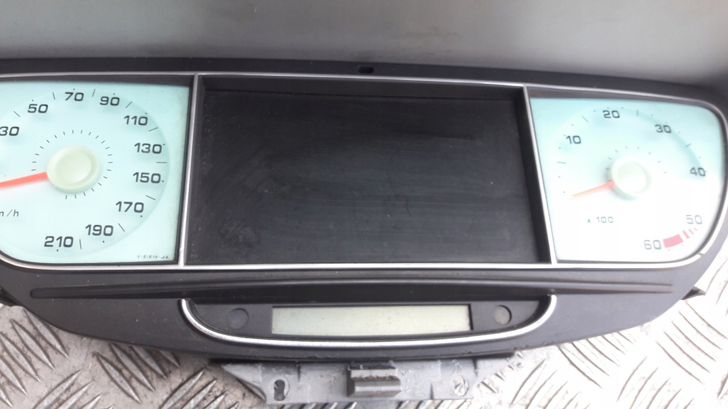 FIAT ULYSSE II 2.0 JTD dials clock