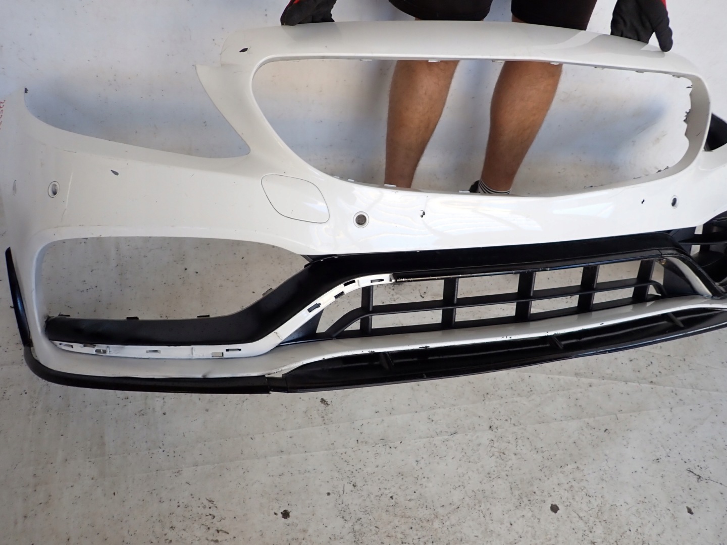 MERCEDES C-KLASA W205 AMG 63 6.3 LIFT bumper front front replacement