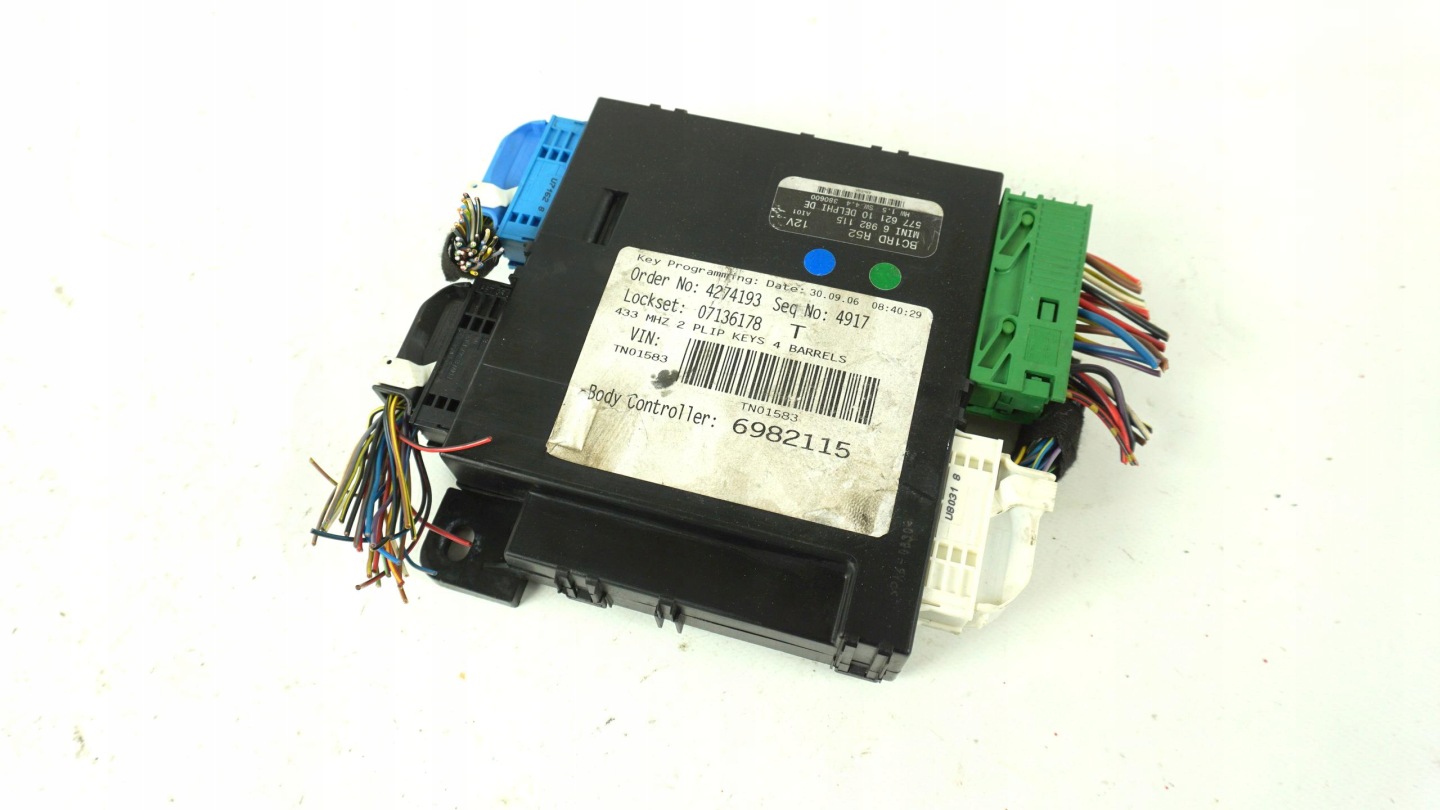 compartment computer control unit comfort control unit MINI COOPER ONE R52 6982115