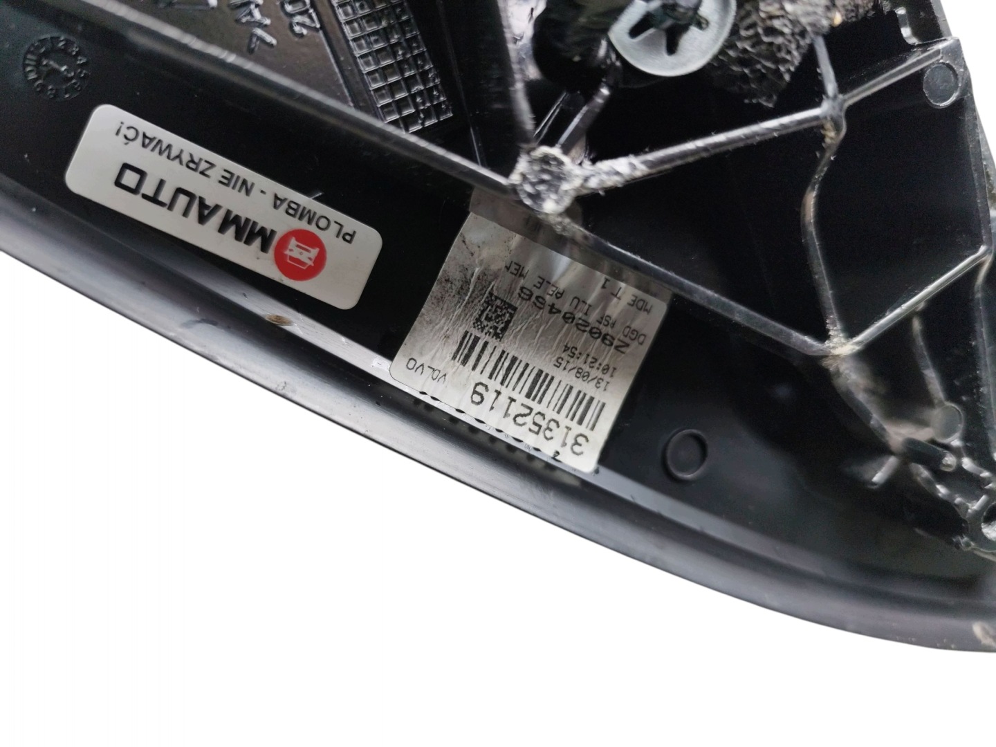 mirror right VOLVO XC60 and LIFT (2013-2017) 12 PIN UK code LAKIERU 717-46