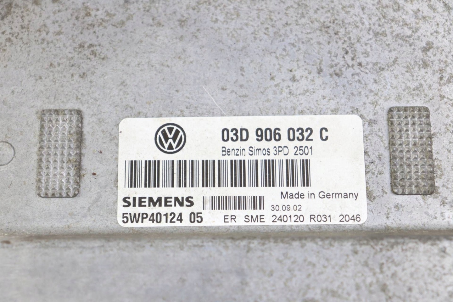 VW POLO 9N IV modulo Centralina Motore 1.2B 03D906032C