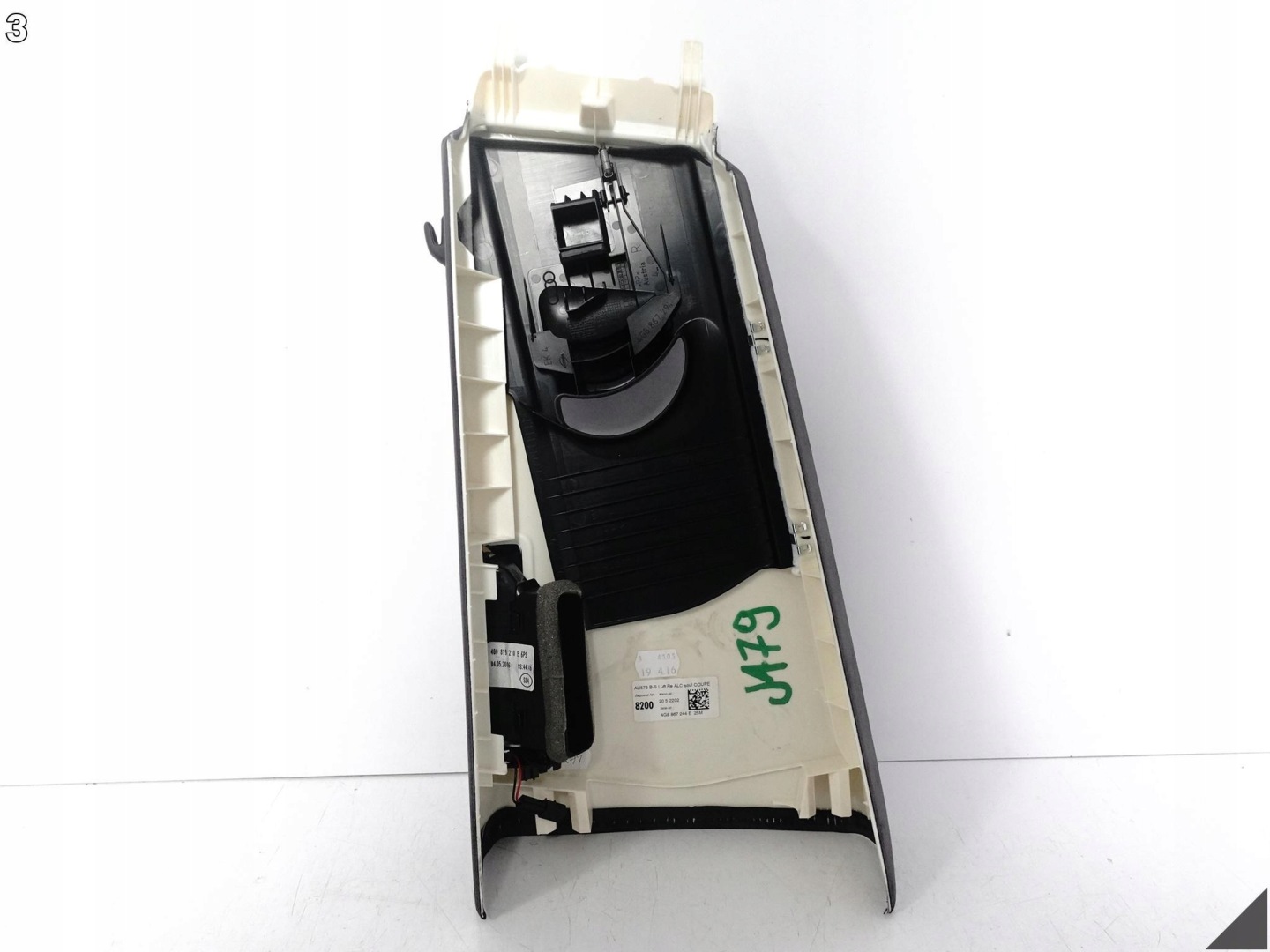AUDI RS7 S7 A7 4G8 C7 14-18 cover side pillar B right ALCANTARA 25M