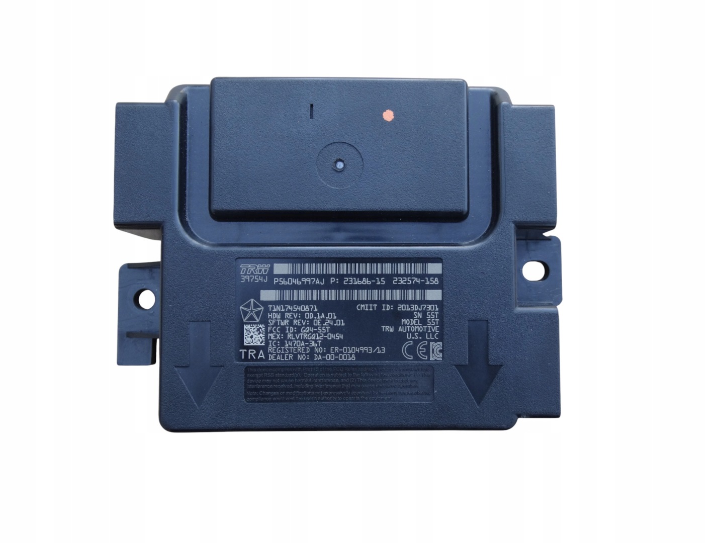 module control unit KEYLESS P56046997AJ JEEP CHEROKEE V KL