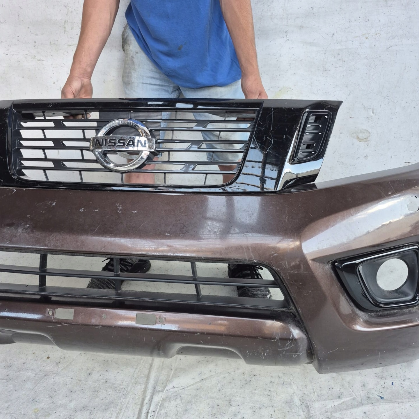 NISSAN NAVARA IV 4 14-22 bumper front front washer
