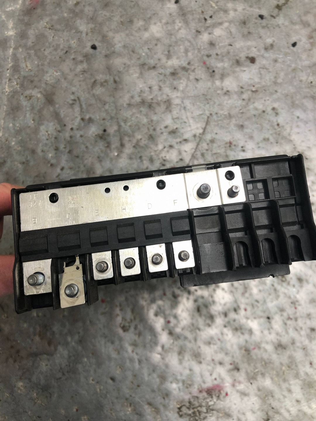 fuse box AUDI A3 8P LIFT 1K0937125D