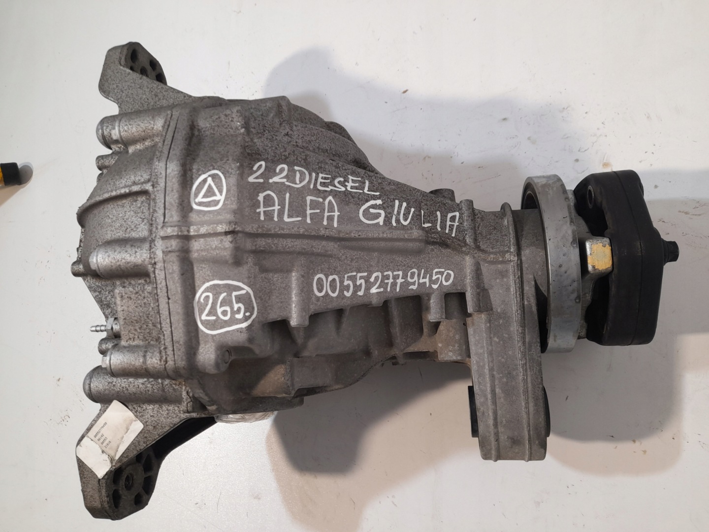 ALFA ROMEO GIULIA differential diff 00552779450 / 2.2 DIESEL (265)