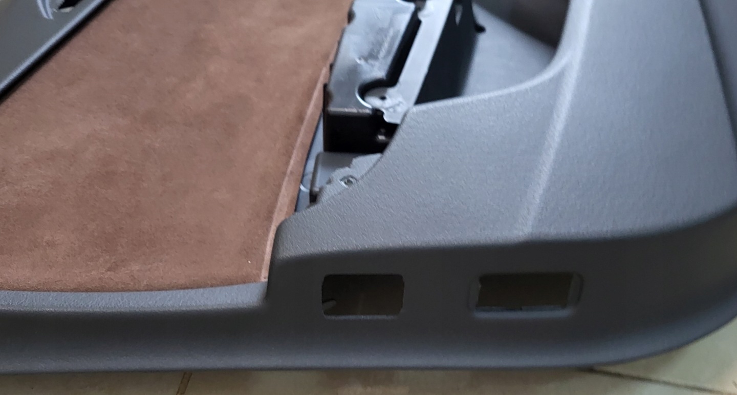 side upholstery door left front AUDI A6 C7 4G leather brown OE EUROPA