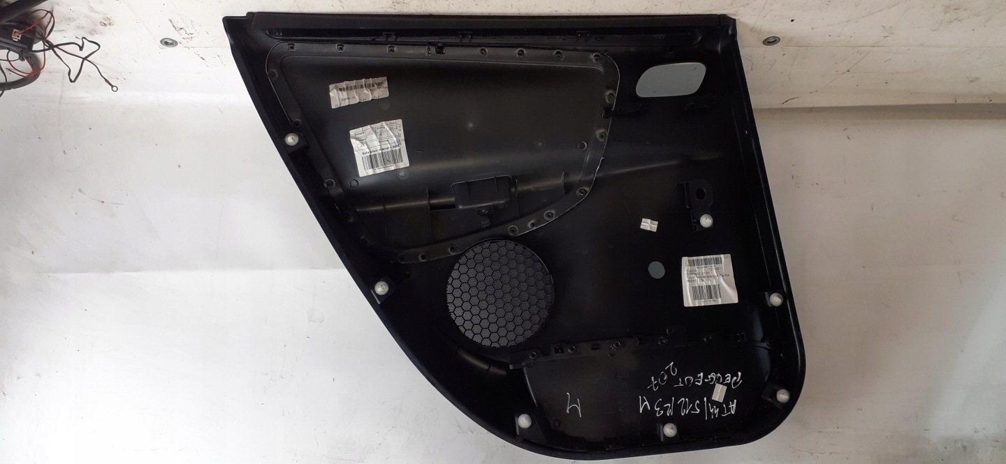upholstery side door rear part right Peugeot 207