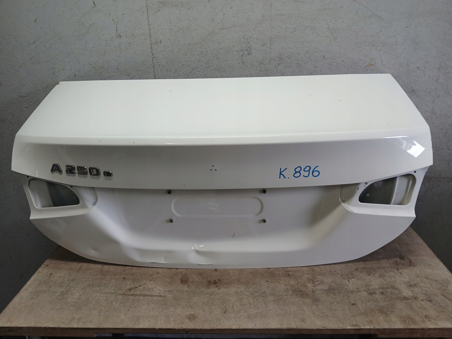 boot door MERCEDES A KLASA W177 sedan