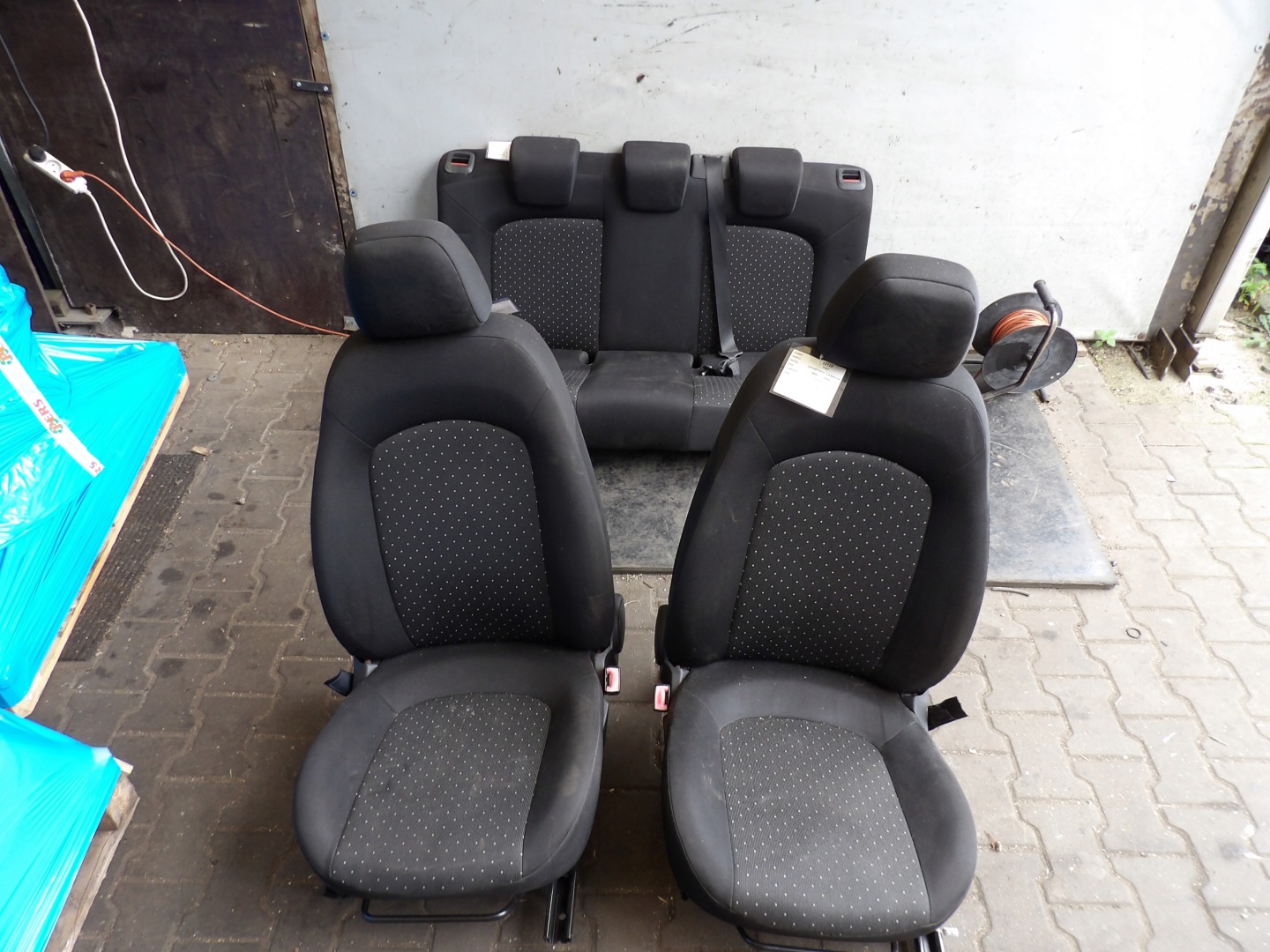 Fiat Grande Punto sitze komplet 5D