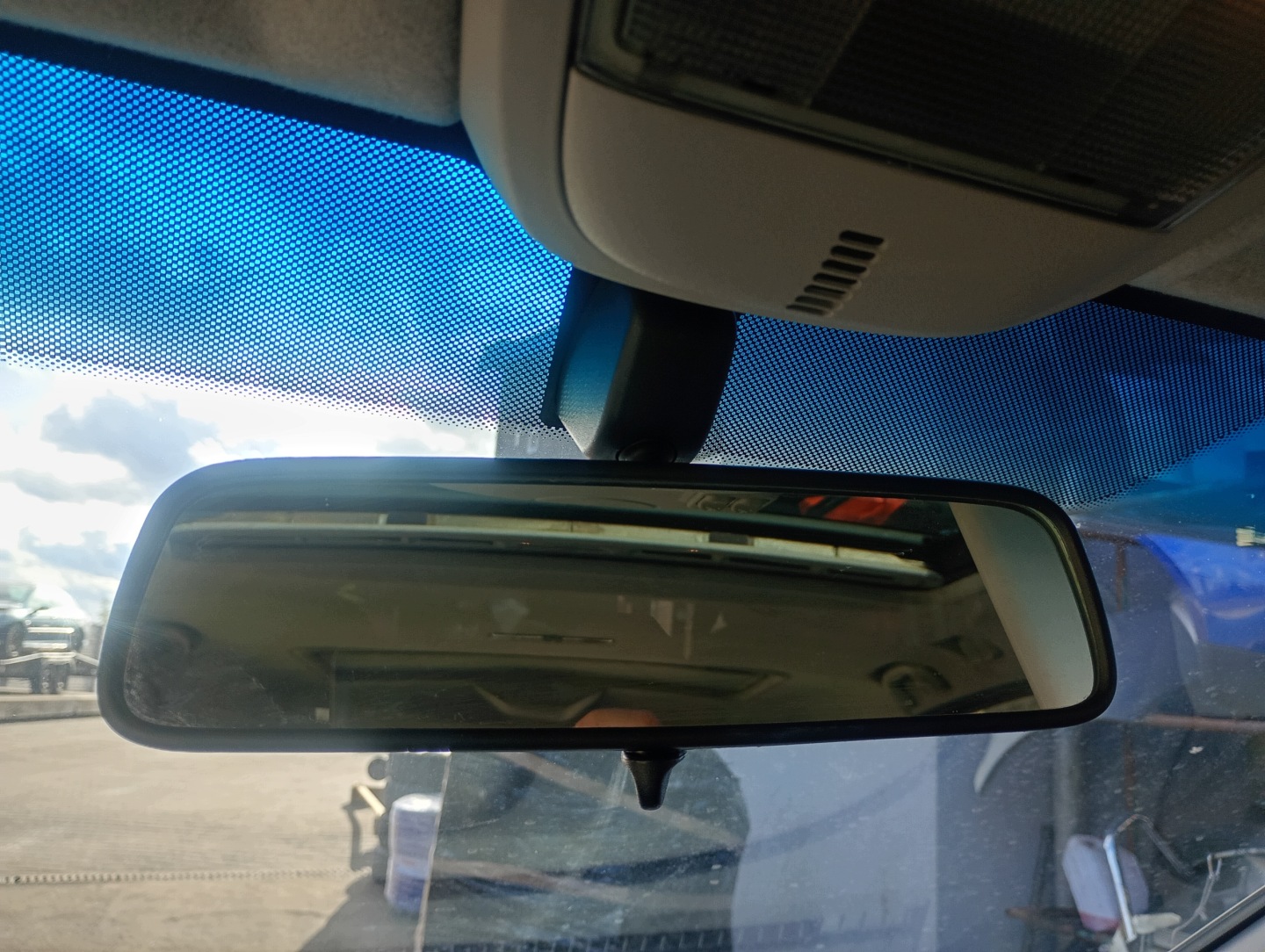 rear-view mirror inner Opel Meriva A FL 03-10