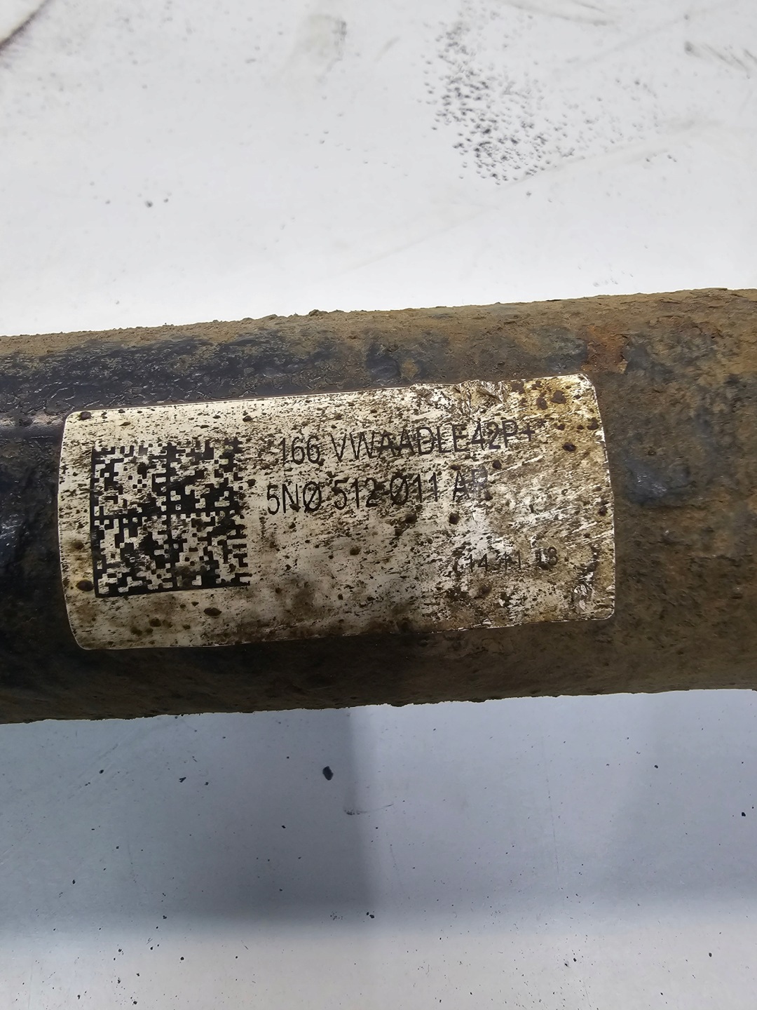 shock absorber rear part left right AUDI Q3 8U VW 5N0512011AR