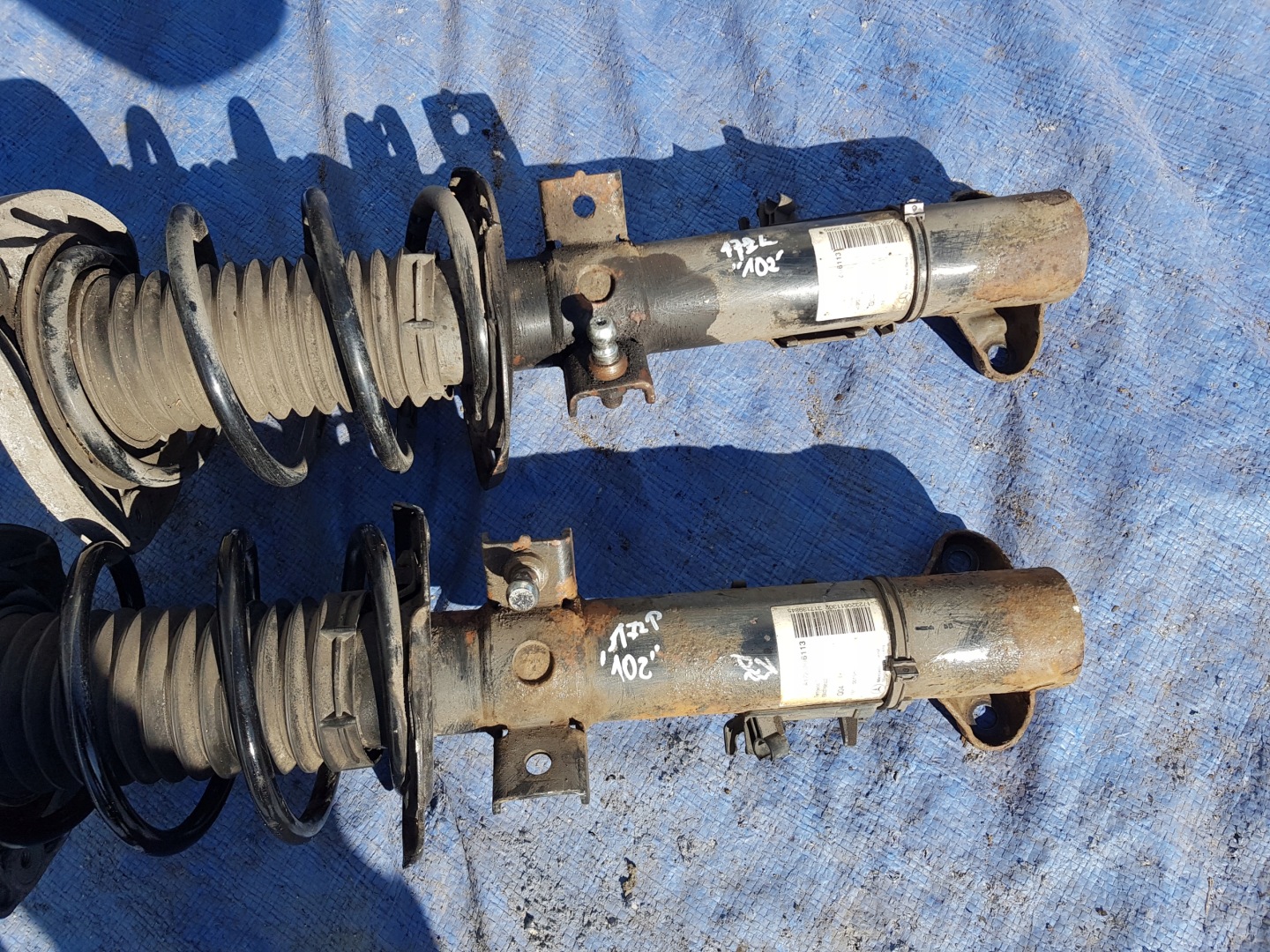 shock absorber front left right MERCEDES SLK R172 SLC W172