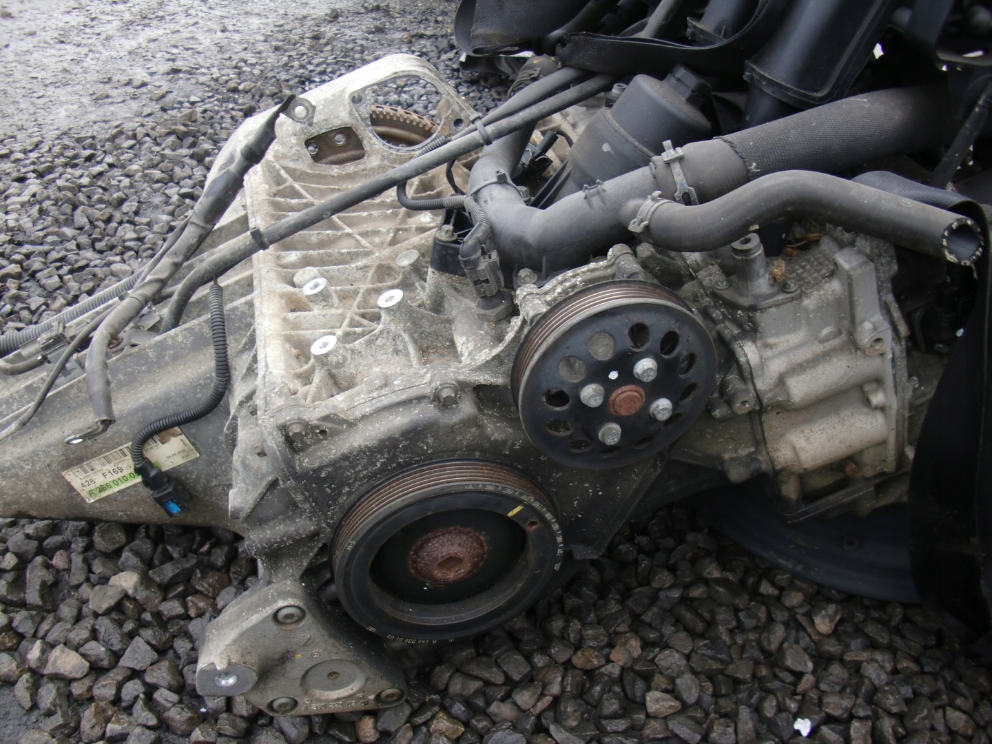 MERCEDES A W169 2.0 8V 2005 266.960 engine complete KPL 186 TYS KM