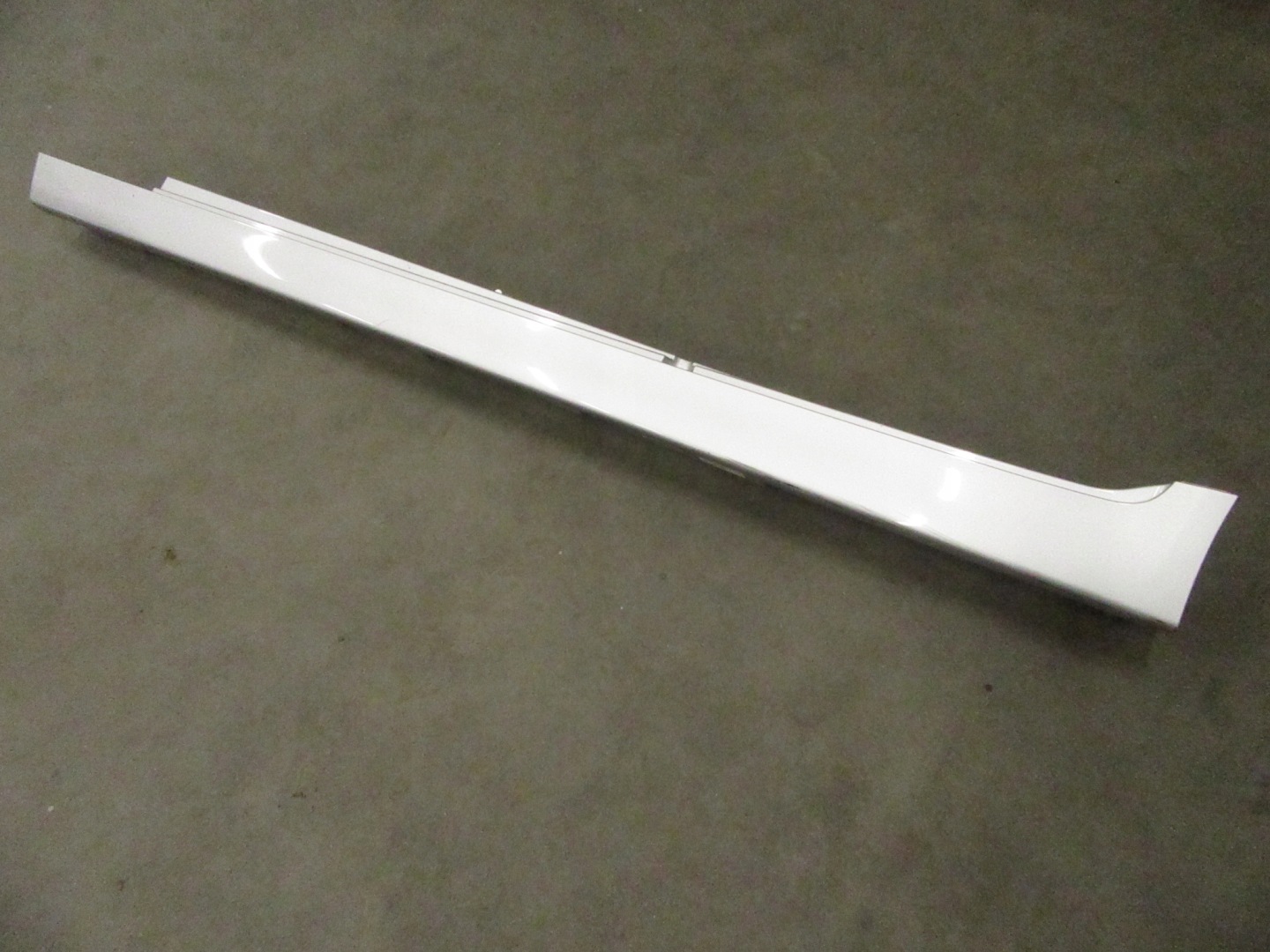 moulding cap threshold left BMW 5 F10 F11 TITANSILBER 354
