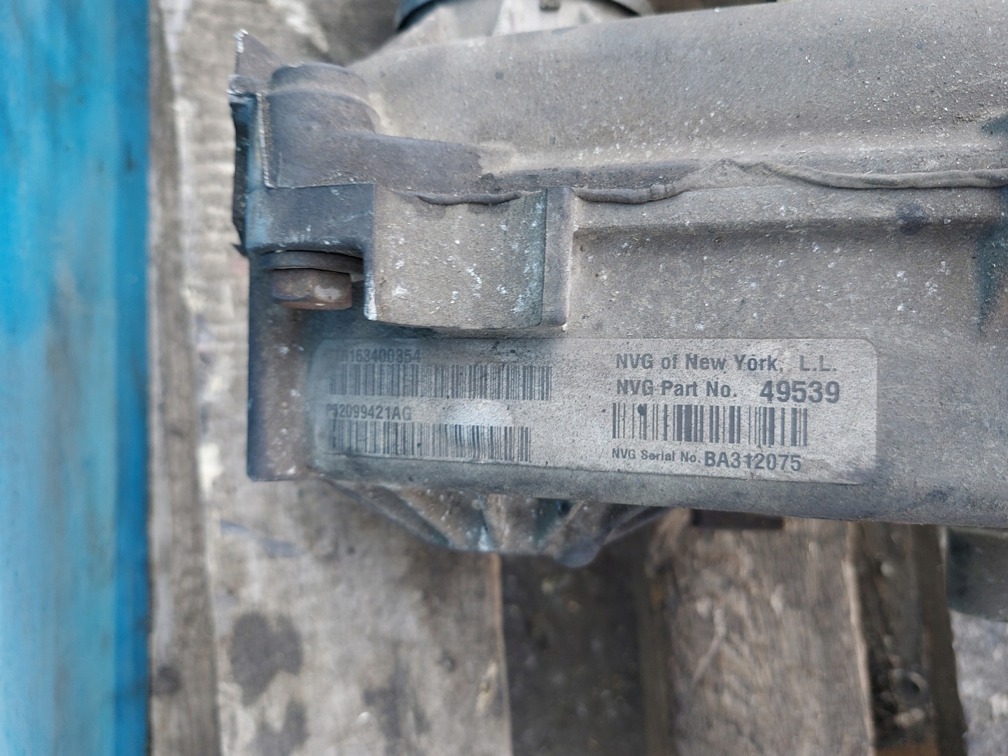 Getriebe JEEP CHEROKEE KJ 2.5 CRD P52104820AE DIESEL