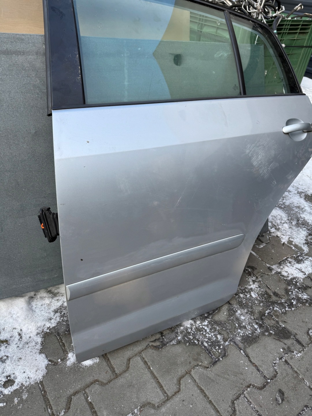VW GOLF V 5 plus door left rear part left LA7W complete