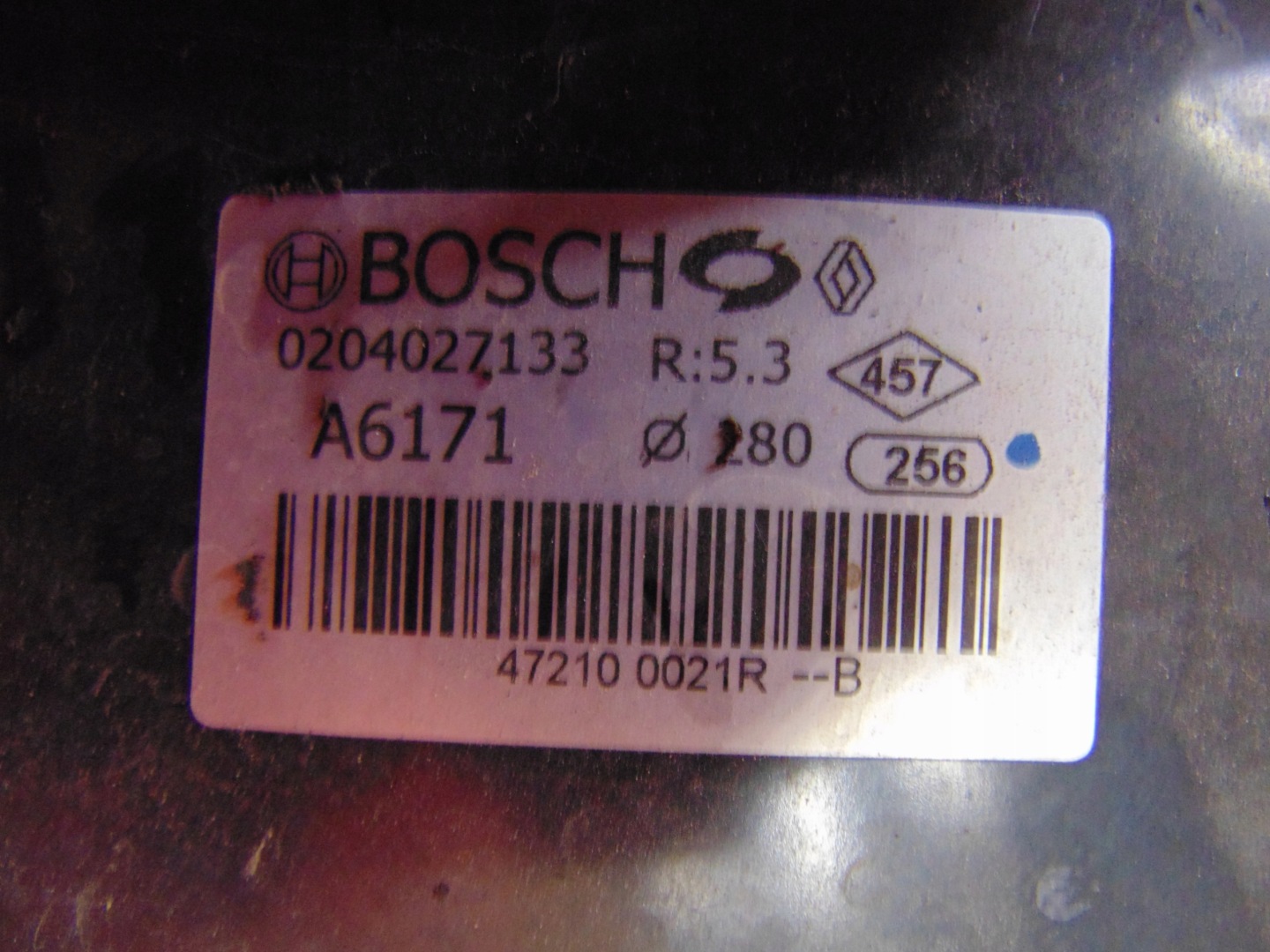 RENAULT LATITUDE servo brake pump 472100021R
