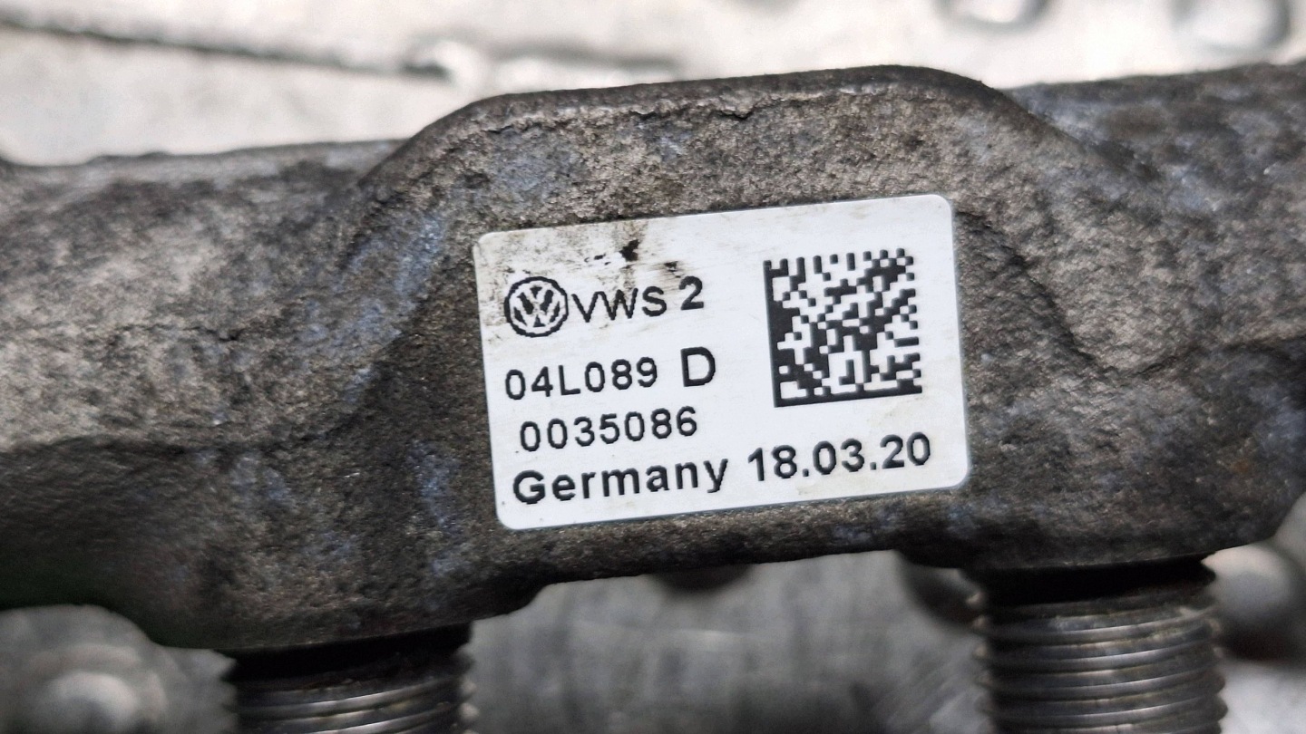 injection ramp sensor 04L089D 057130764AB A3 8V GOLF VII LEON III 1.6TDI