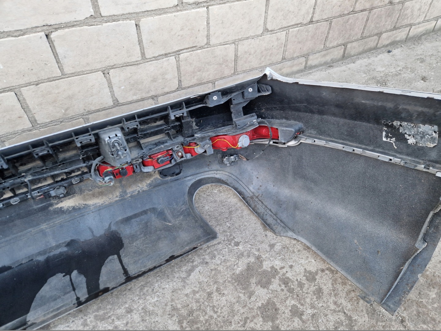 AUDI Q7 4L bumper rear part TYLNI PDC