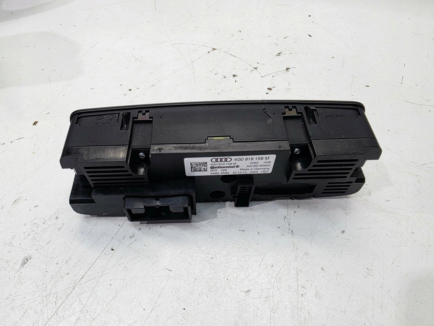 PANEL klimatizaci topení KLIMATRONIK záď AUDI A6 C7 A7 4G0919158M