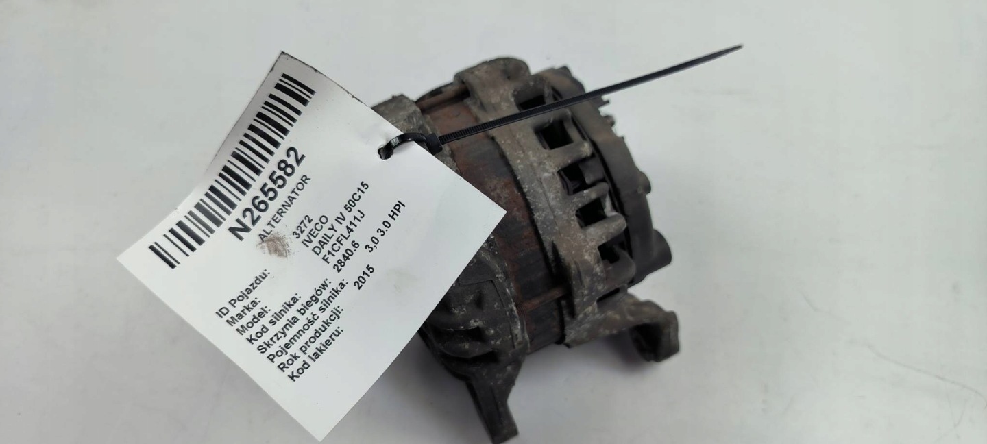 ALTERNATOR 5801580939 IVECO DAILY IV 50C15