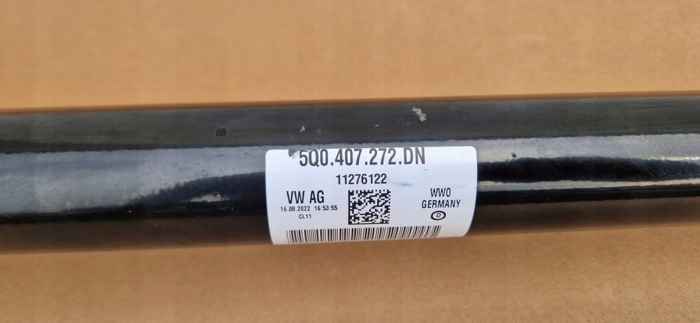 semi-axis VW AUDI SKODA 5Q0407272DN original PRWA new