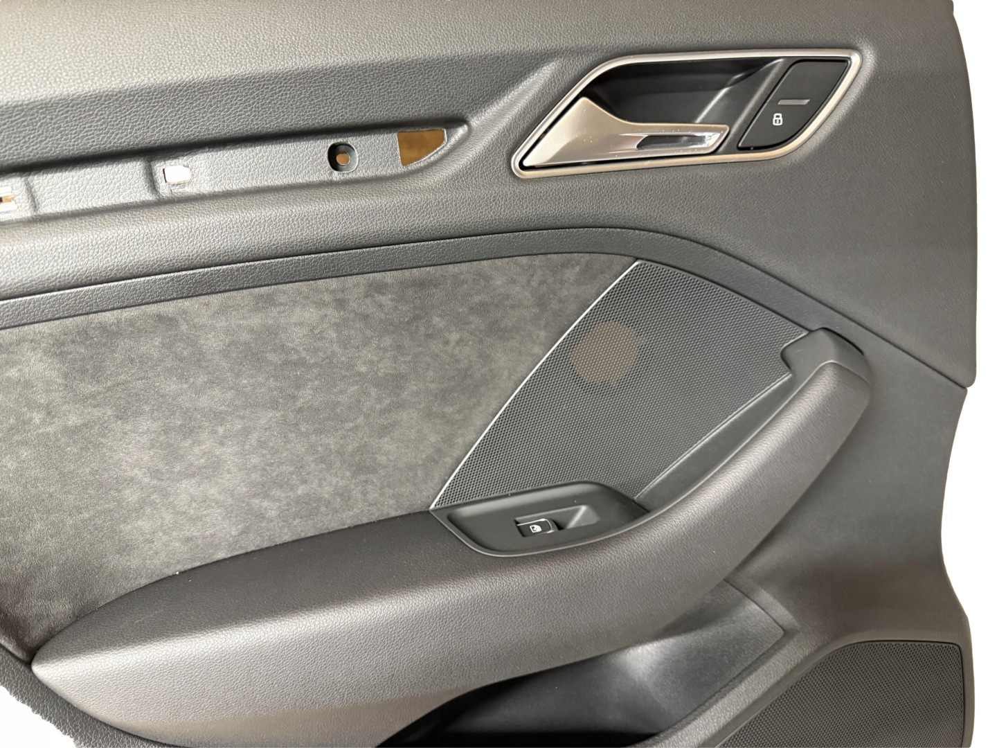 AUDI A3 RS3 8V sedan side door left rear part ALCANTARA