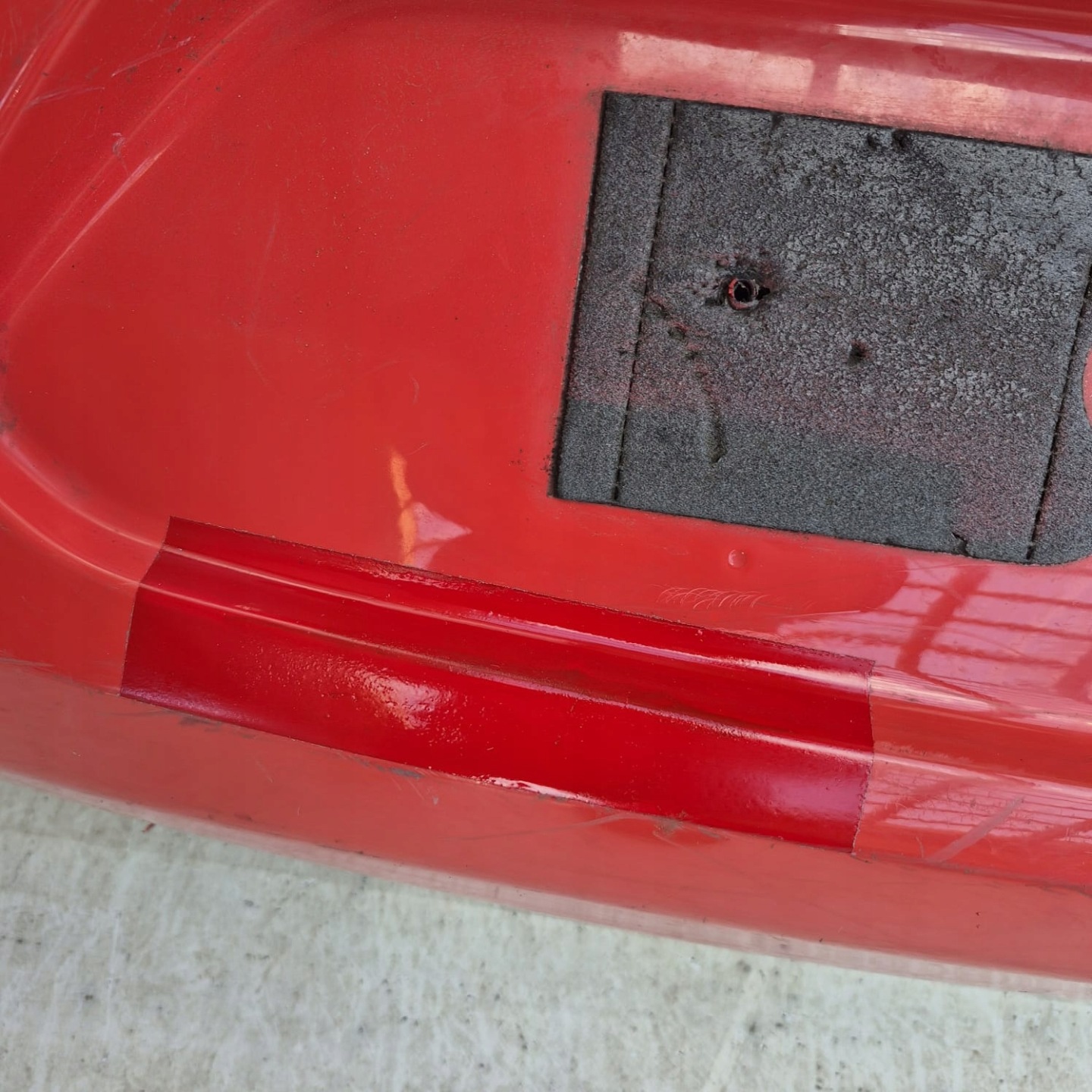 FORD KA II 2 MK2 08-16 bumper rear part rear