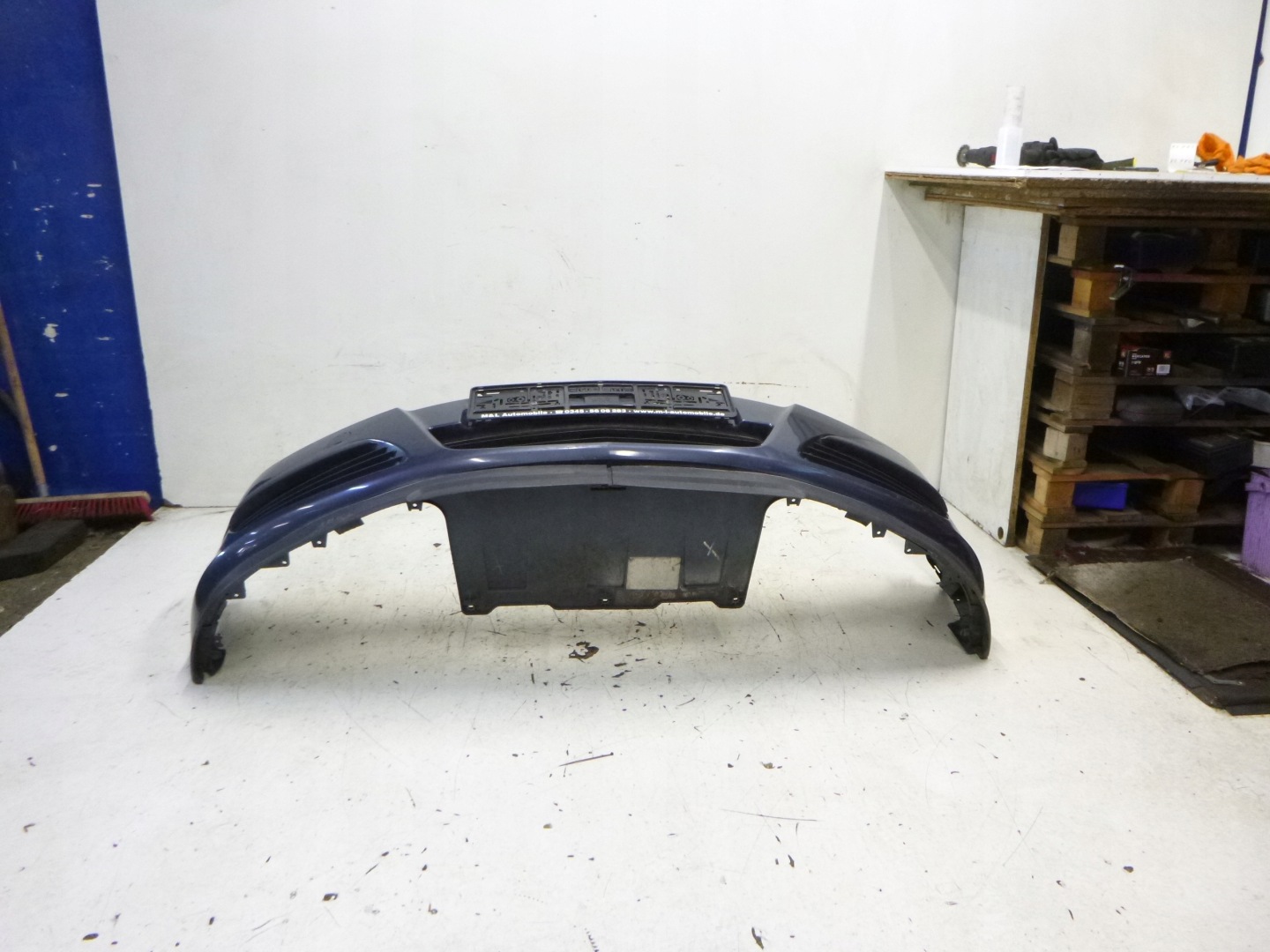 bumper front front Opel Astra H pre facelift 04-07 paint Z168 OE 332550271