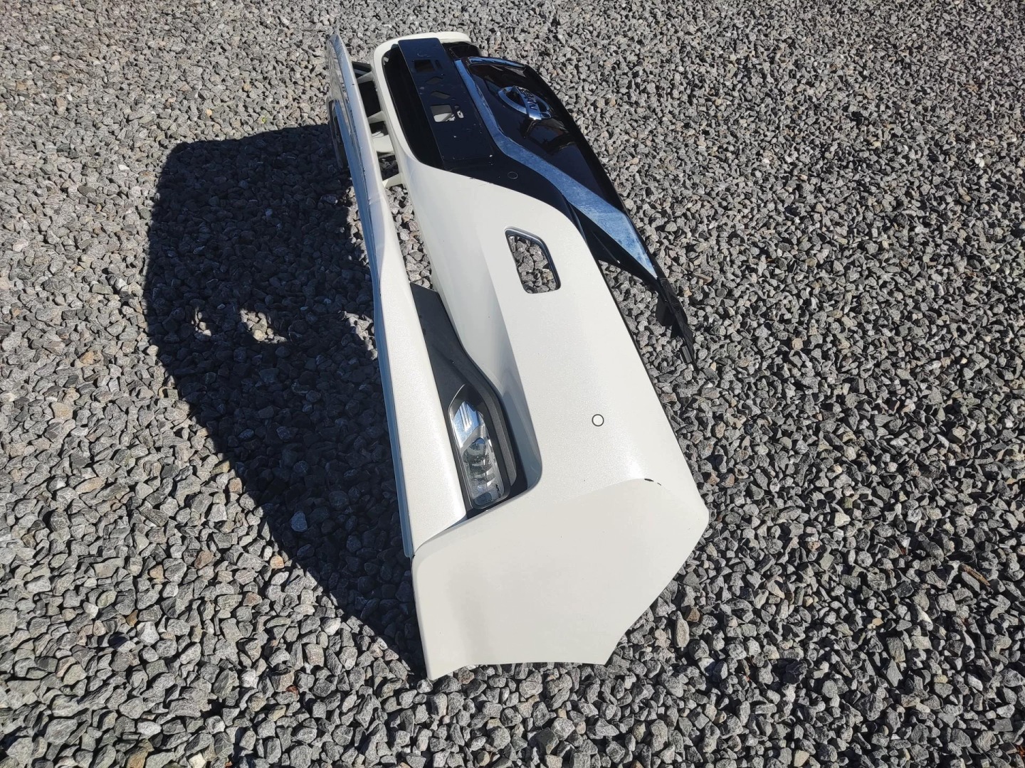 bumper front complete PDC sensors fog lights NISSAN LEAF II 2017-2022