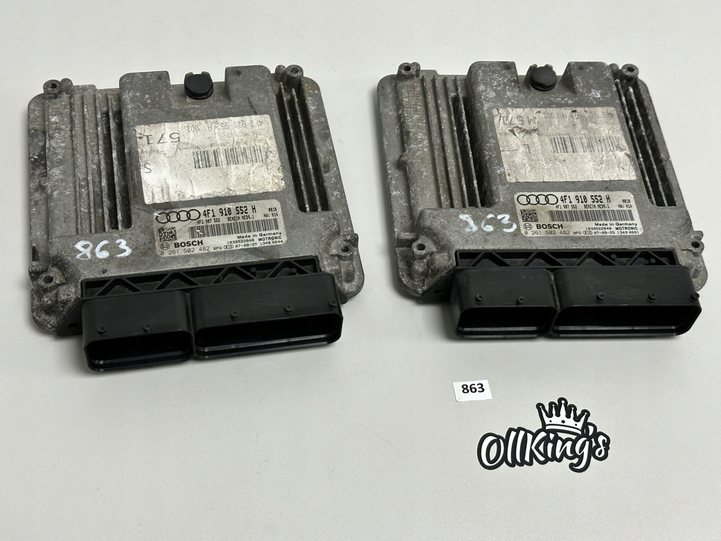 control unit computer of the engine AUDI A6 S6 C6 5.2 V10