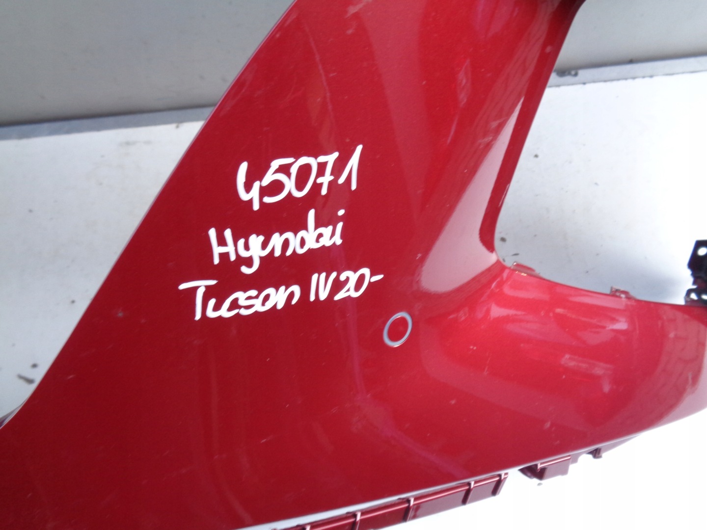 front bumper HYUNDAI TUCSON IV 20- NR 45071