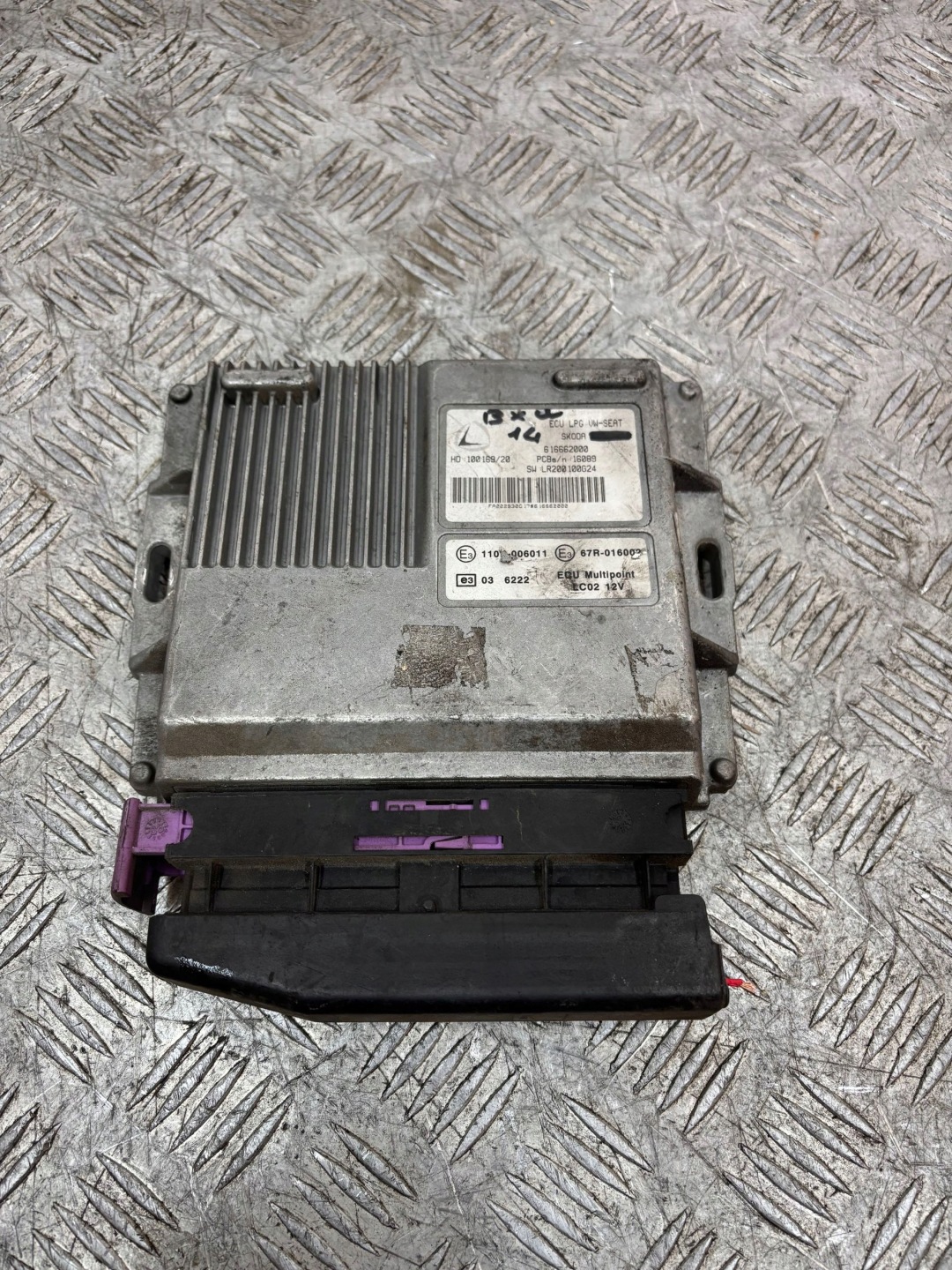 control unit gas SKODA ROOMSTER 1.4 616662000