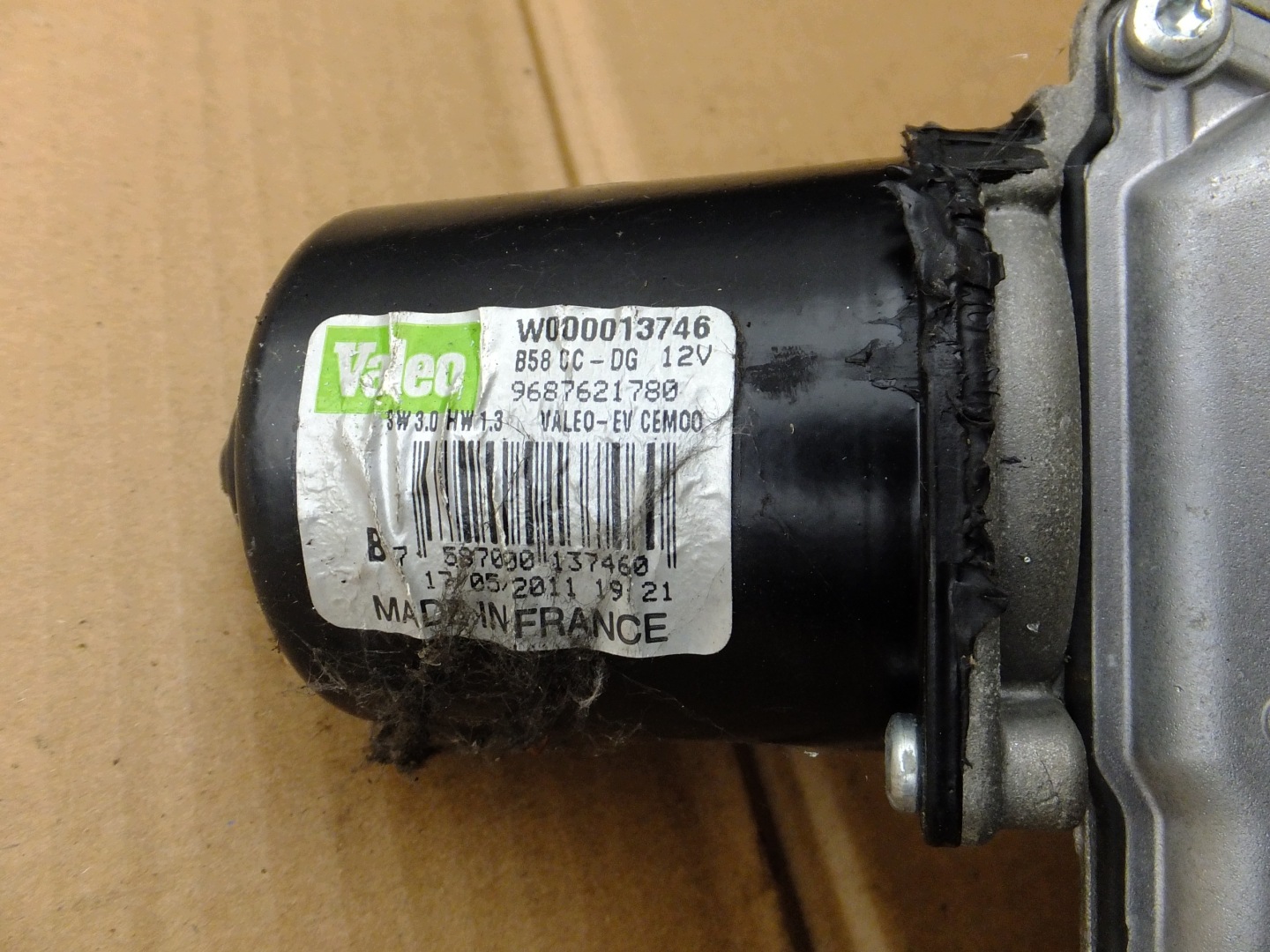 Motorino Tergicristalli Destra citroen c4 picasso e 9687621780