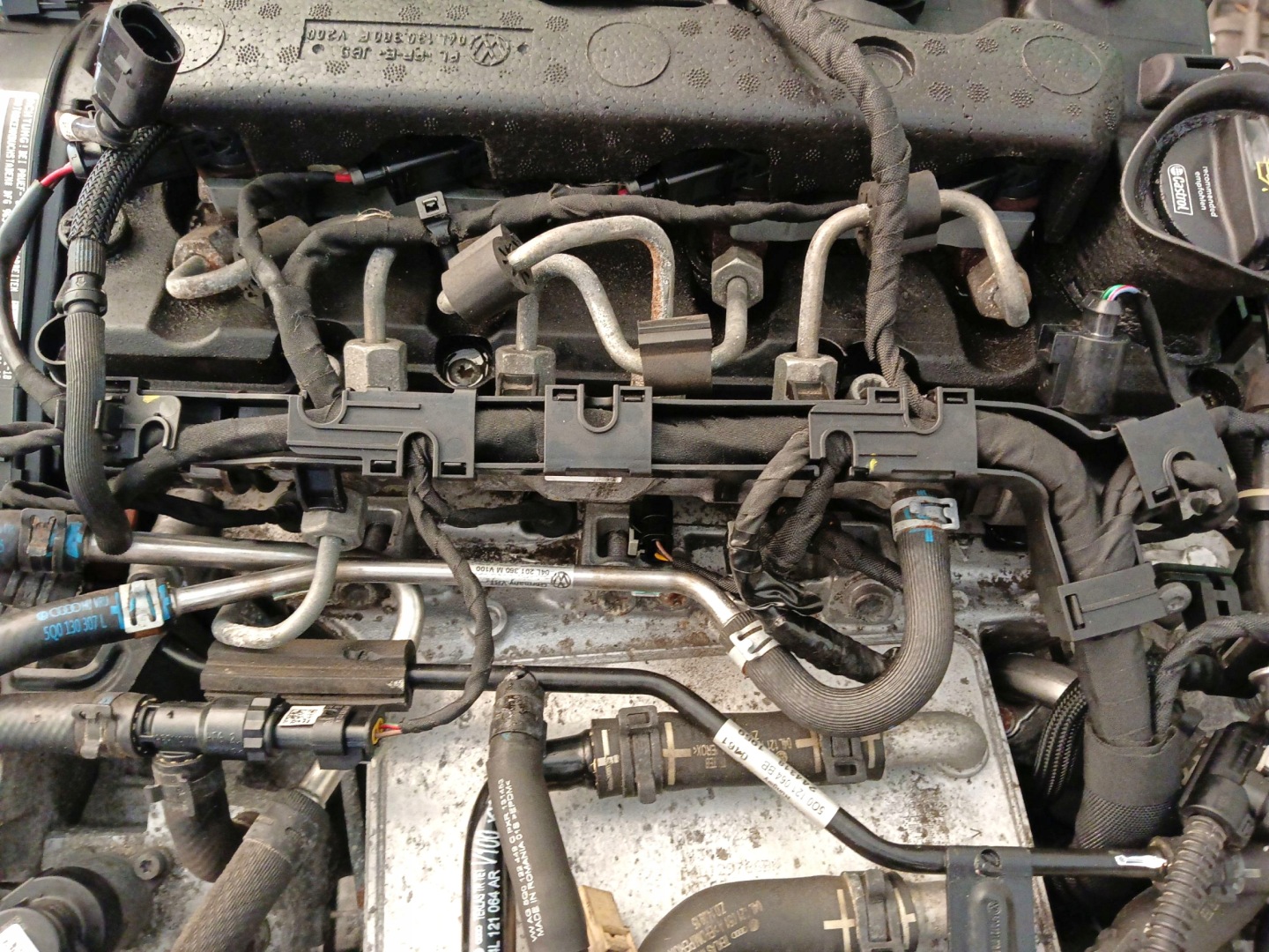 engine complete VW PASSAT B8 2.0 TDI 150KM 110kW DFGA 124 thousand